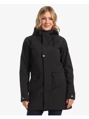Palton softshell pentru femei KILPI LASIKA-W WL0136KI NEGRU
