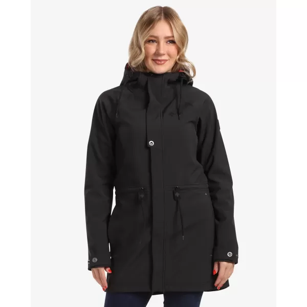  Palton softshell pentru femei KILPI LASIKA-W WL0136KI NEGRU 