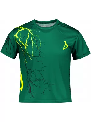 Tricou funcțional premium pentru copii ALTISPORT VOJ/ALK004TR01 VERDE STICLA