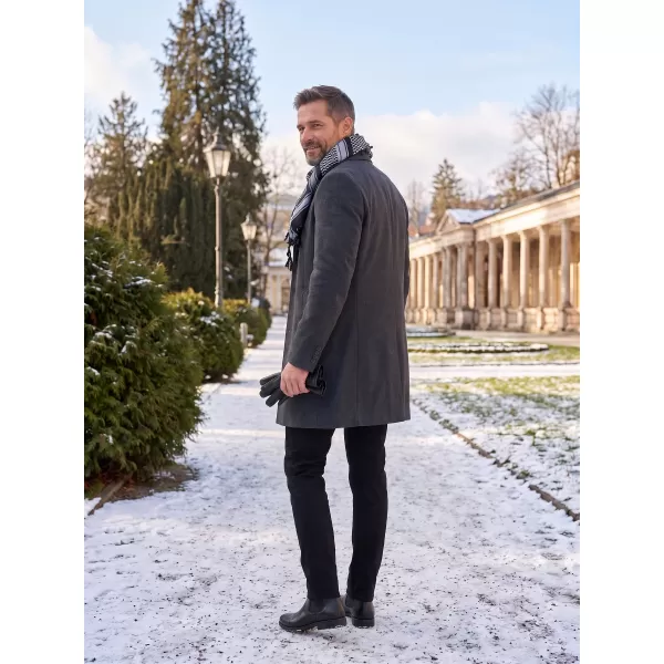  Eşarfă BRANDIT BD7009 NEGRU/ALB 