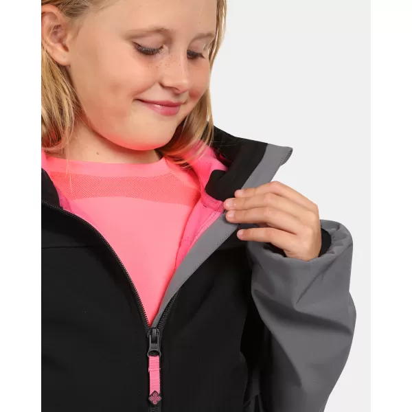  Jachetă softshell pentru fetiță KILPI RAVIA-J WJ0113KI NEGRU 