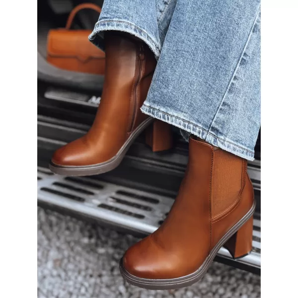  Doamne DSTREET STYLOBOOT CARAMEL 