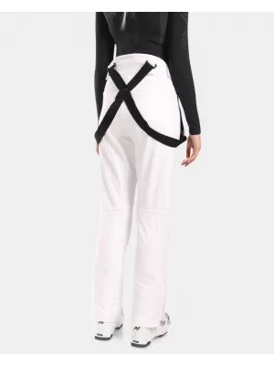 Pantaloni de schi softshell pentru femei KILPI DIONE-W WL0408KI ALB