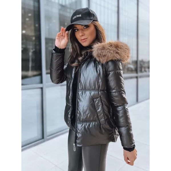  Geacă pentru doamne DSTREET SPARKLE TY3953 NEGRU 