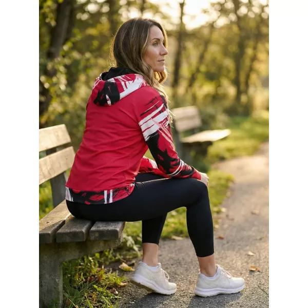  Hanorac funcțional premium pentru femei ALTISPORT VOJ/ALW039MI01 VIVA MAGENTA 