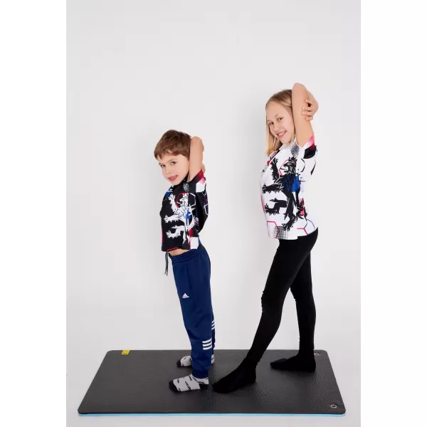  Tricou funcțional premium pentru copii ALTISPORT VOJ/ALK036TR01 NEGRU 