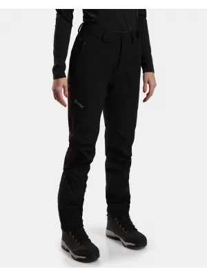 Pantaloni de exterior impermeabili pentru femei KILPI MESTALO-W WL0401KI NEGRU