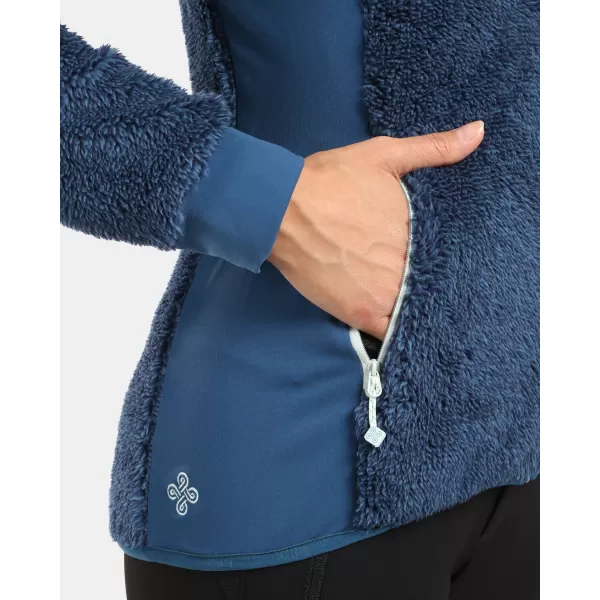  Hanorac de damă din fleece KILPI NORKA-W WL0204KI ALBASTRU ÎNCHIS 