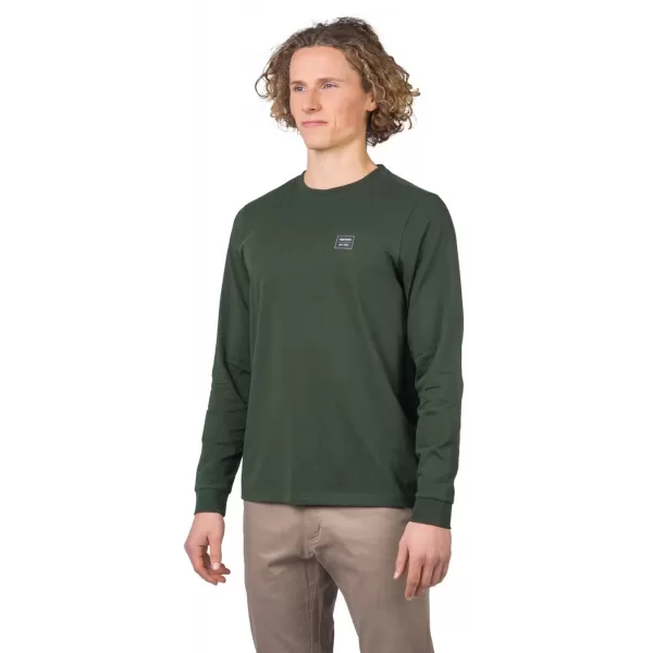  Tricou pentru bărbați cu mâneci lungi HANNAH KIRK II VERDE KOMBU 