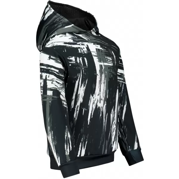  Hanorac funcțional premium pentru copii ALTISPORT VOJ/ALK010MI01 ALB-NEGRU 