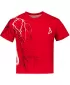 Tricou funcțional premium pentru copii ALTISPORT VOJ/ALK004TR01 ROŞU