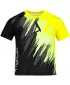 Tricou funcțional premium pentru copii ALTISPORT VOJ/ALK006TR01 NEGRU SI GALBEN