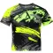 Tricou funcțional premium pentru copii ALTISPORT VOJ/ALK014TR01 NEGRU/VERDE