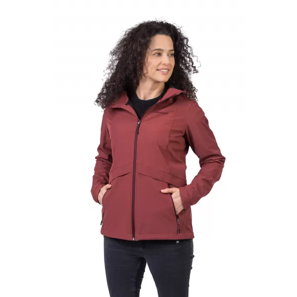  Jachetă softshell pentru femei HANNAH BRIA RUGINIU ARS 