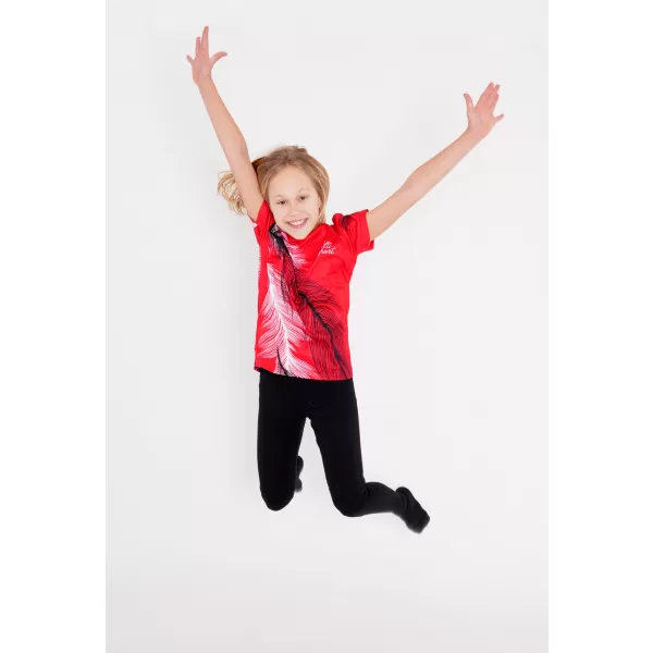  Tricou funcțional premium pentru copii ALTISPORT VOJ/ALK001TR01 ROŞU 