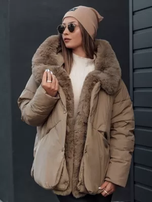 Geacă pentru doamne DSTREET LUNAVI BEJ