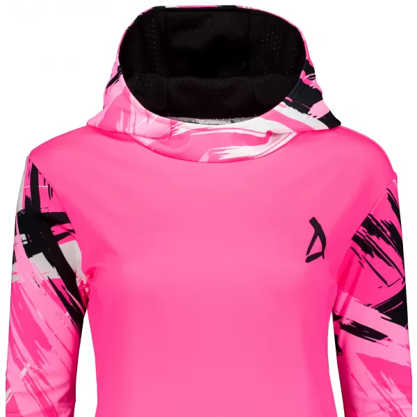  Hanorac funcțional premium pentru femei ALTISPORT VOJ/ALW039MI01 ROZ FLUO 