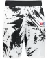 Pantaloni scurți funcționali premium pentru bărbați, fără buzunare ALTISPORT VOJ/ALM036KRA02 ABSTRACTIZARE