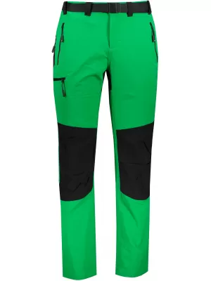 Pantaloni pentru bărbați ALTISPORT NoPrint NP/ALM6021NJ FERIGA VERDE/NEGRU
