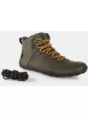 Pantofi de damă desculți KILPI BARE HIGH WP-U WU0954KI VERDE ÎNCHIS