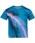 Tricou funcțional premium pentru copii ALTISPORT VOJ/ALK001TR01 BENZINĂ/ROZ DESCHIS