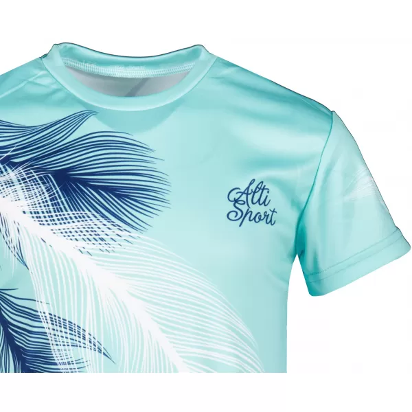  Tricou funcțional premium pentru copii ALTISPORT VOJ/ALK001TR01 ALBASTRU CA GHEATA 