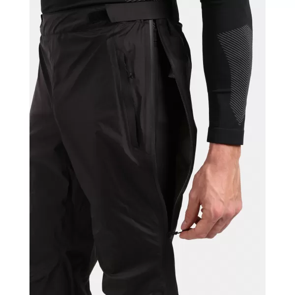  Pantaloni de exterior impermeabili pentru bărbați KILPI ALPIN-M WM0403KI NEGRU 