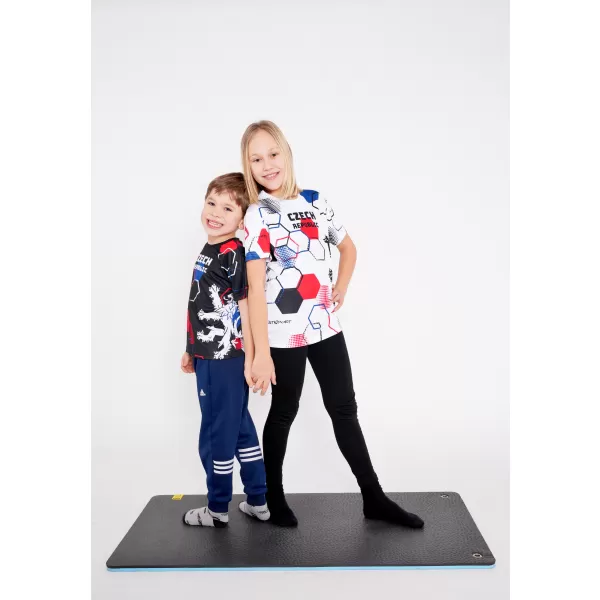  Tricou funcțional premium pentru copii ALTISPORT VOJ/ALK036TR01 NEGRU 
