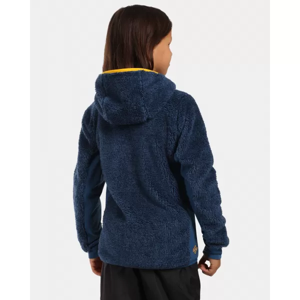  Hanorac fleece pentru băieți KILPI NORKA-JB WJ0201KI ALBASTRU ÎNCHIS 