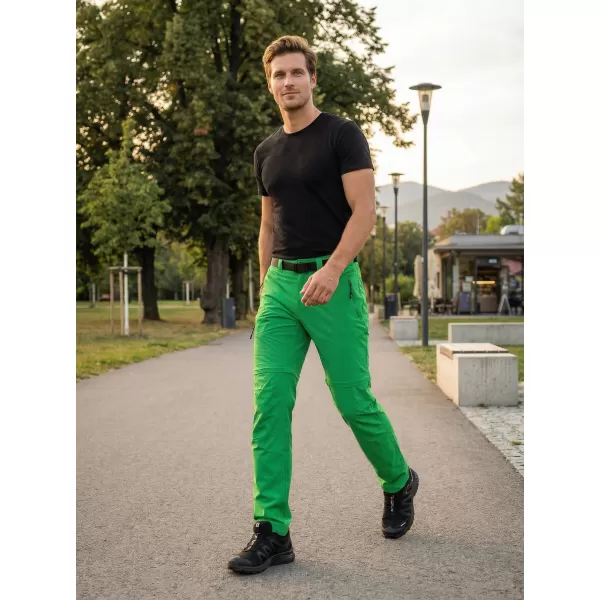  Pantaloni/short pentru bărbați ALTISPORT NoPrint NP/ALM2021NJ VERDE FERIGA 