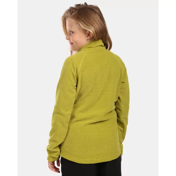  Hanorac fleece pentru copii KILPI ALMERI-J WJ0205KI VERDE DESCHIS 