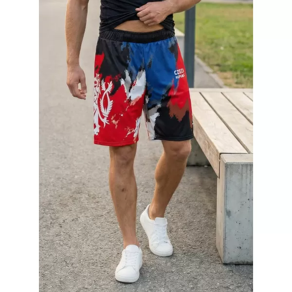  Pantaloni scurți funcționali premium pentru bărbați, fără buzunare ALTISPORT VOJ/ALM036KRA02 DUNGI 