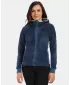 Hanorac de damă din fleece KILPI NORKA-W WL0204KI ALBASTRU ÎNCHIS
