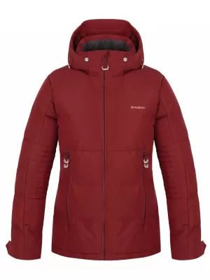 Geacă pentru femei HUSKY NOREL L DARK BORDO