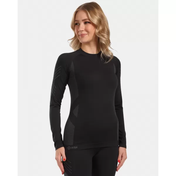  Tricou termic de damă KILPI CAROL-W WL0504KI NEGRU 