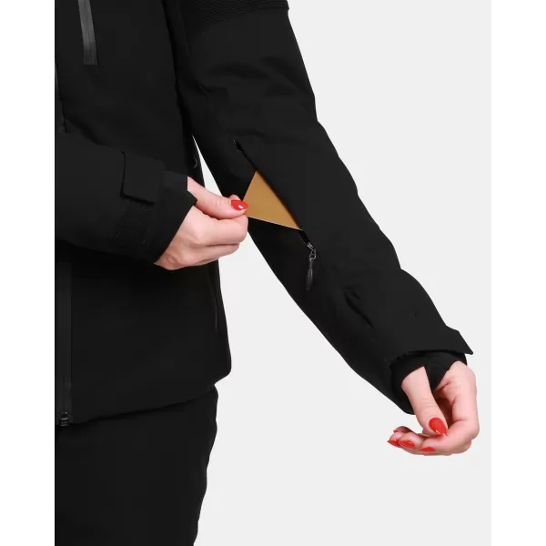  Jachetă de schi pentru femei KILPI VALERA-W WL0106KI NEGRU 