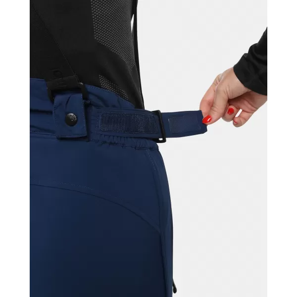  Pantaloni de schi softshell pentru femei KILPI RHEA-W WL0409KI ALBASTRU ÎNCHIS 