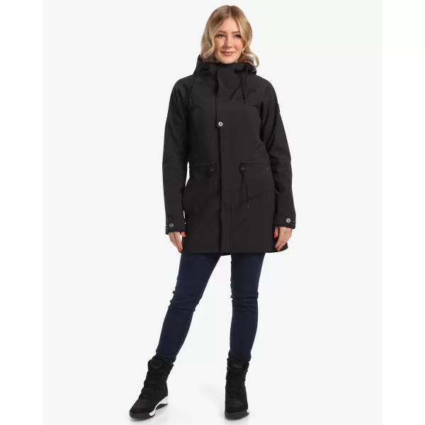  Palton softshell pentru femei KILPI LASIKA-W WL0136KI NEGRU 