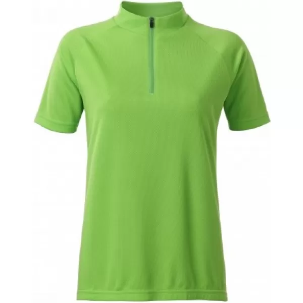  Tricou de ciclism pentru femei ALTISPORT NoPrint NP/ALW115NJ VERDE LIME 