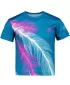 Tricou funcțional premium pentru copii ALTISPORT VOJ/ALK001TR01 BENZINĂ/ROZ