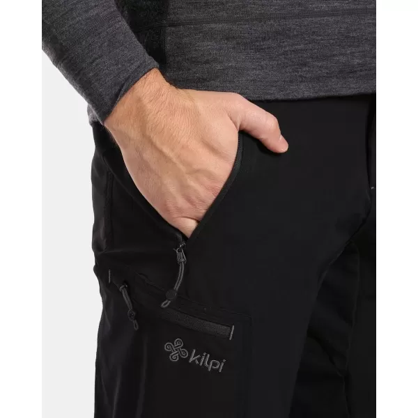  Pantaloni de exterior pentru bărbați KILPI TIDE-M WM0413KI NEGRU 