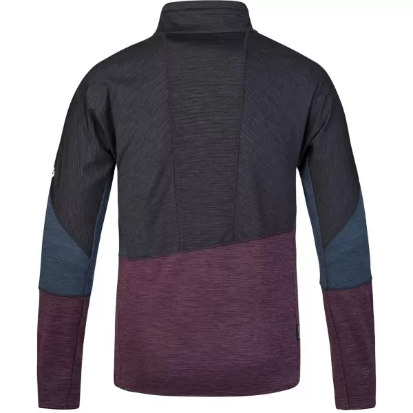  Hanorac pentru bărbați HANNAH NIRO HZ ANTRACIT/PRUNE VIOLET MEL 