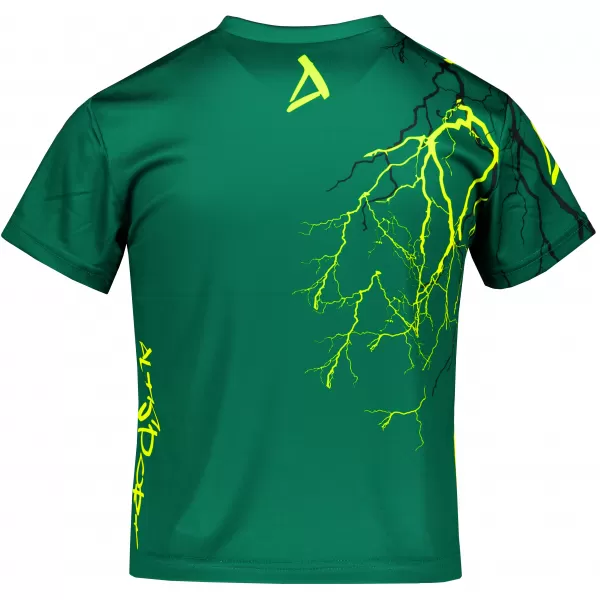  Tricou funcțional premium pentru copii ALTISPORT VOJ/ALK004TR01 VERDE STICLA 