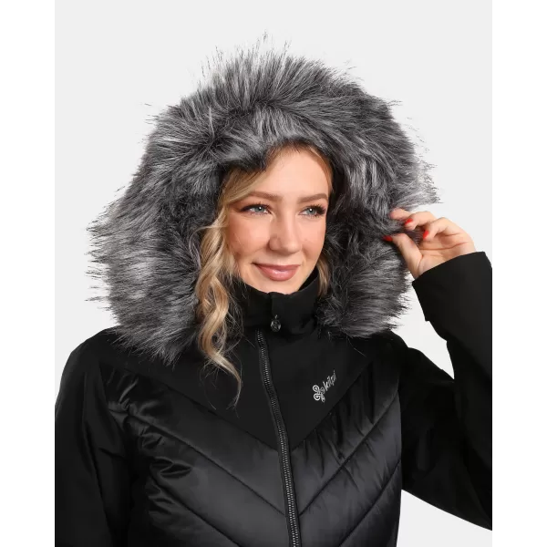  Jachetă de schi pentru femei KILPI LIN-W WL0110KI NEGRU 