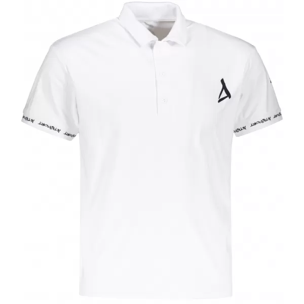  Tricou funcțional pentru bărbați cu guler premium ALTISPORT VOJ/ALM000TR05 ALB 