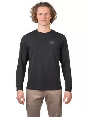 Tricou pentru bărbați cu mâneci lungi HANNAH KIRK II ANTRACIT