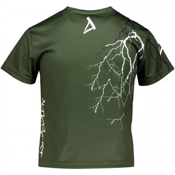  Tricou funcțional premium pentru copii ALTISPORT VOJ/ALK004TR01 MĂSLINE 