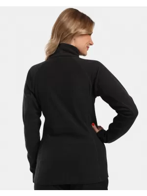 Hanorac de damă din fleece KILPI ALMERI-W WL0213KI NEGRU