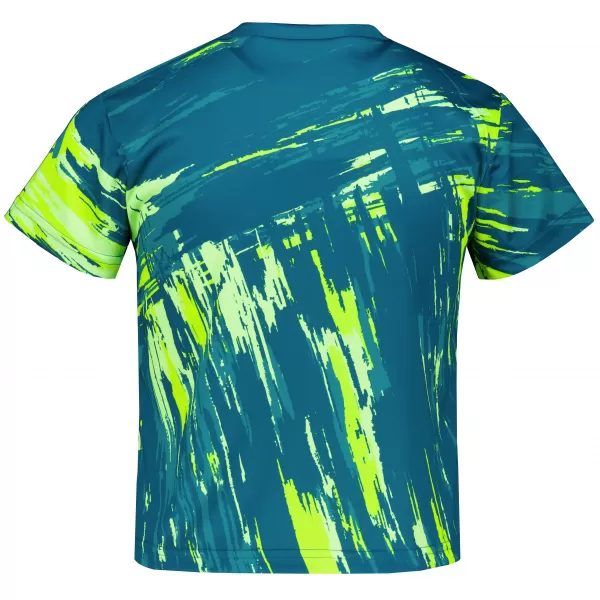  Tricou funcțional premium pentru copii ALTISPORT VOJ/ALK010TR01 KEROSEN/GALBEN 