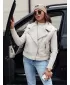 Vestă DSTREET WOOLZIP TY4743 ALB